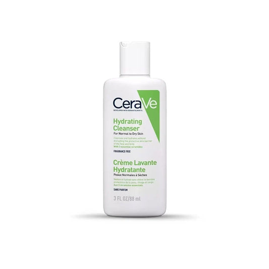 CeraVe Hydrating Cleanser with Hyaluronic Acid for Normal to Dry Skin 88ml