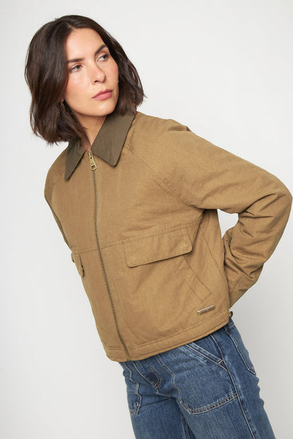 Chaqueta Angi Reciclada Camel Mujer