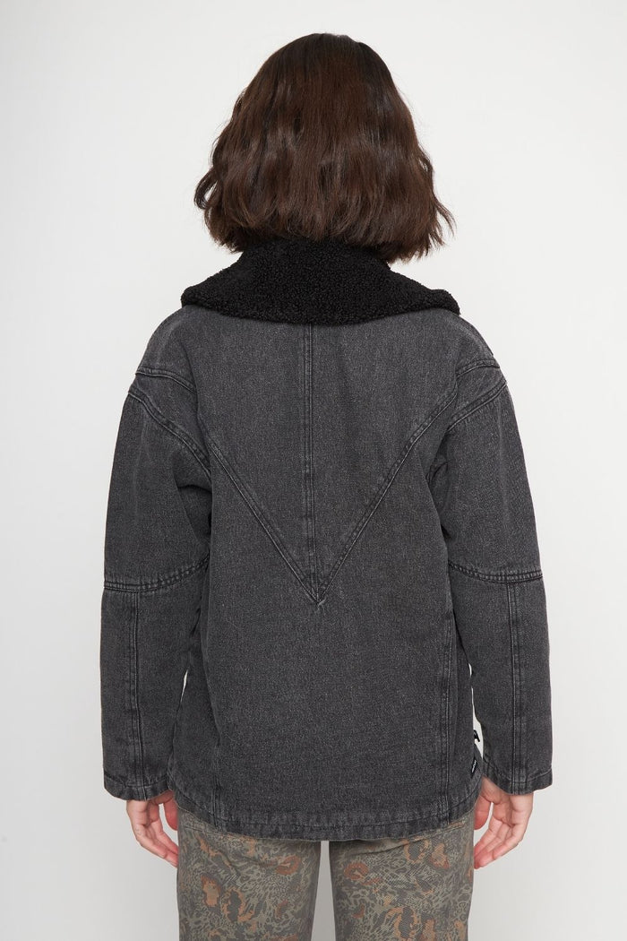 Chaqueta Carlota Orgánica Negra Mujer