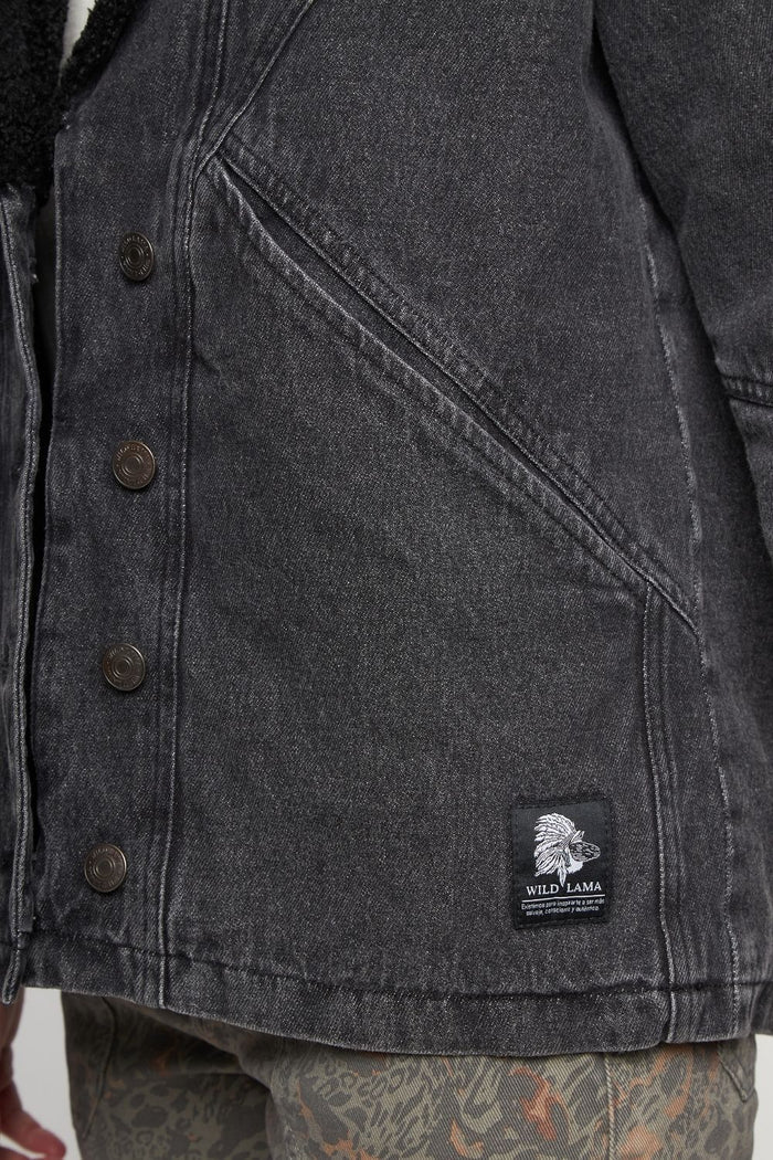 Chaqueta Carlota Orgánica Negra Mujer