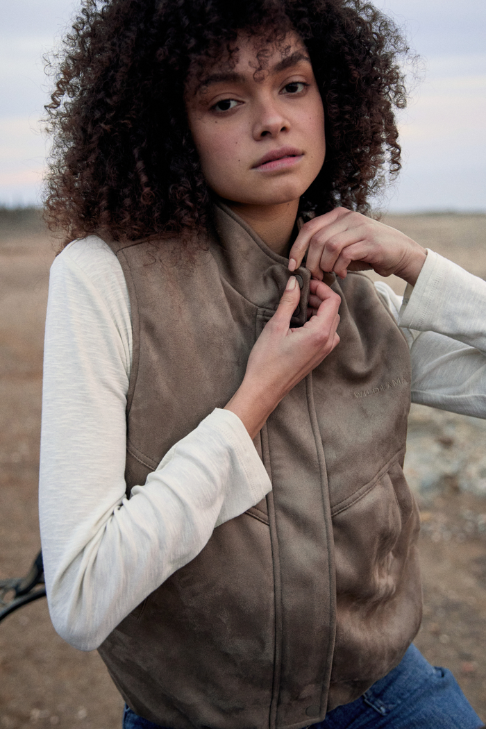 Chaqueta Denis Reciclada Café Mujer