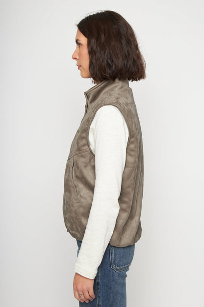 Chaqueta Denis Reciclada Café Mujer