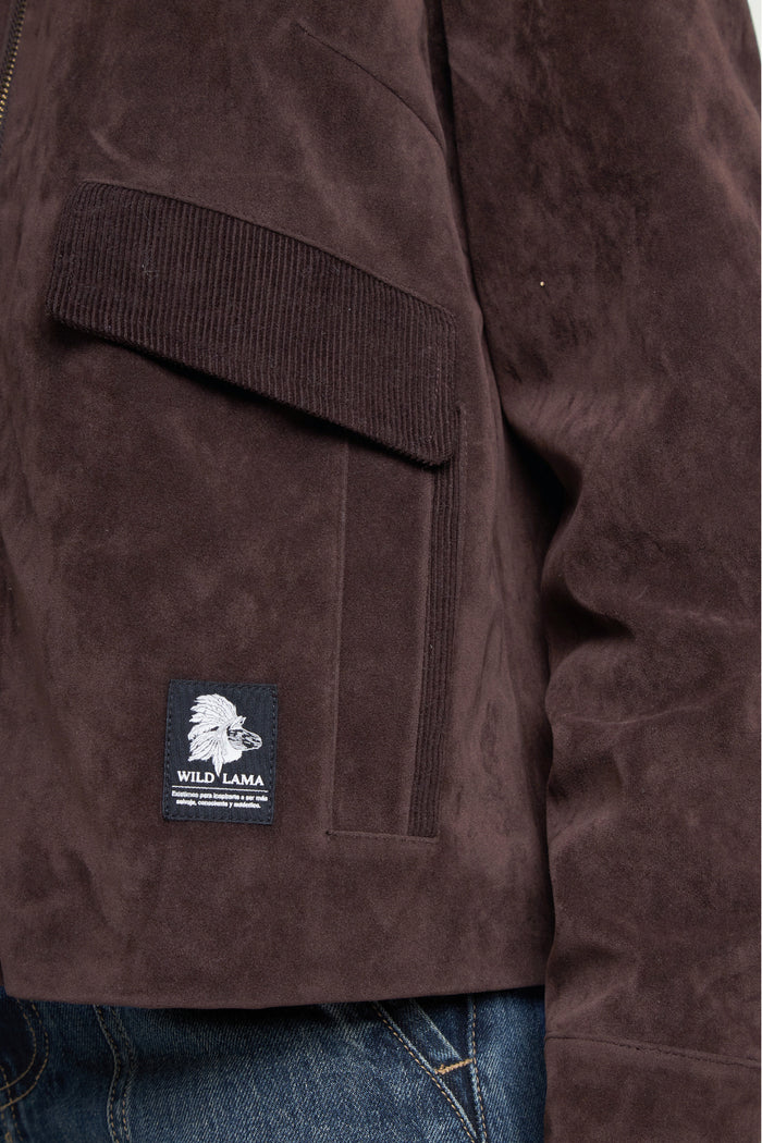 Chaqueta Elsa Reciclada Café Mujer