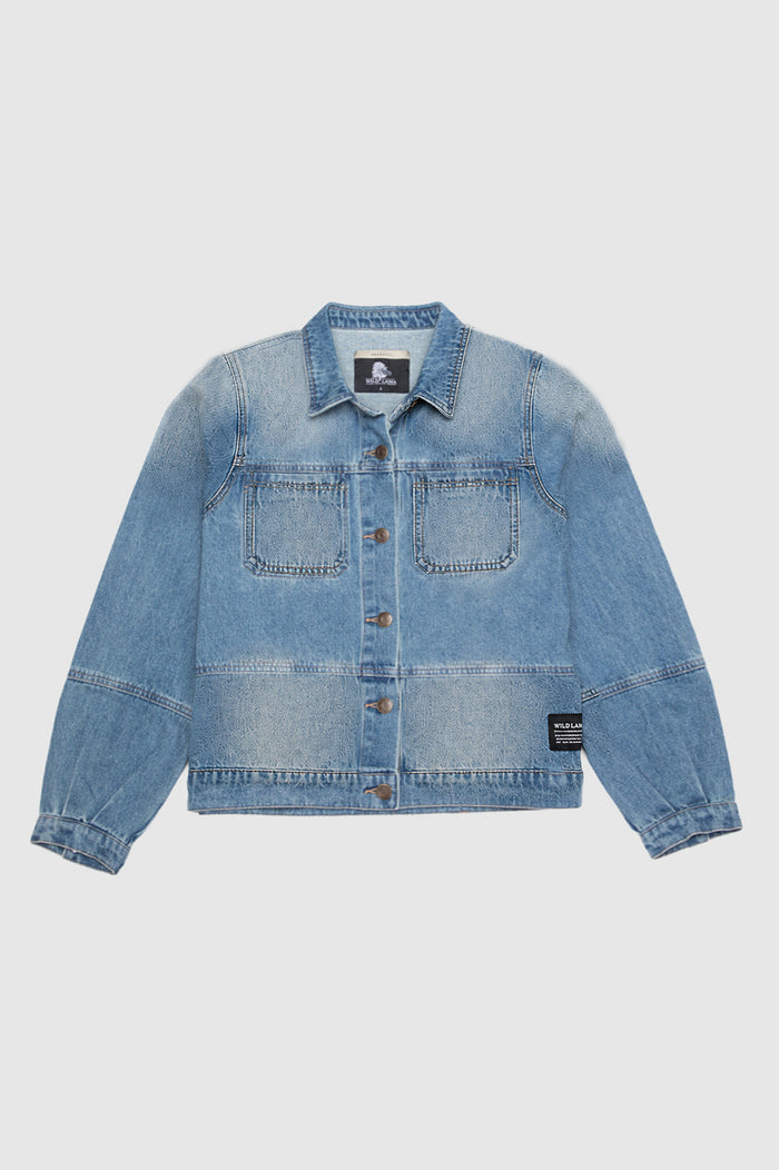 Chaqueta Freya Orgánica Denim Mujer