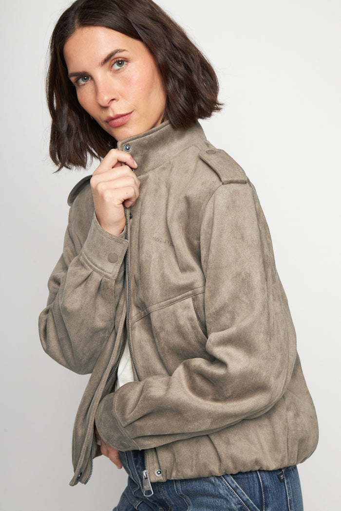 Chaqueta Maite Reciclada Café Claro Mujer