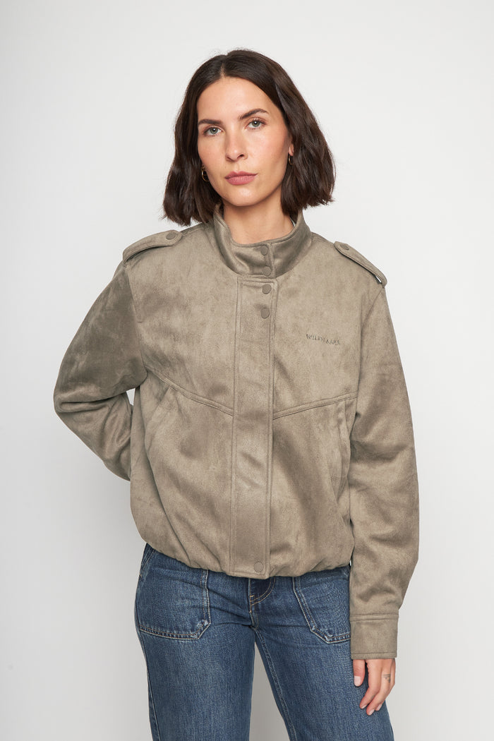Chaqueta Maite Reciclada Café Claro Mujer