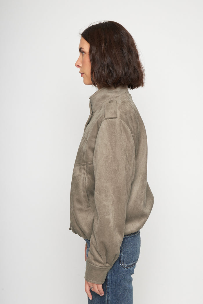 Chaqueta Maite Reciclada Café Claro Mujer