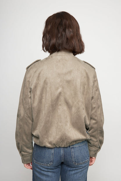 Chaqueta Maite Reciclada Café Claro Mujer
