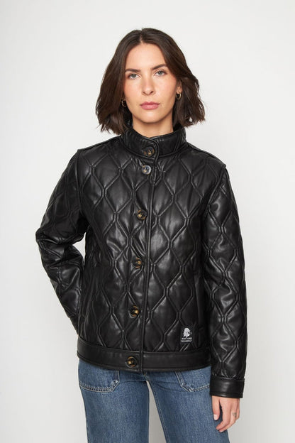 Chaqueta Oraya Reciclada Negra Mujer
