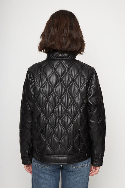 Chaqueta Oraya Reciclada Negra Mujer
