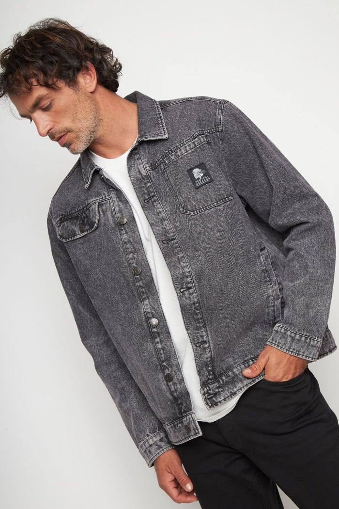 Chaqueta Petro Orgánica Negra Hombre
