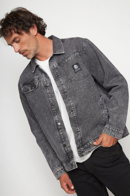 Chaqueta Petro Orgánica Negra Hombre