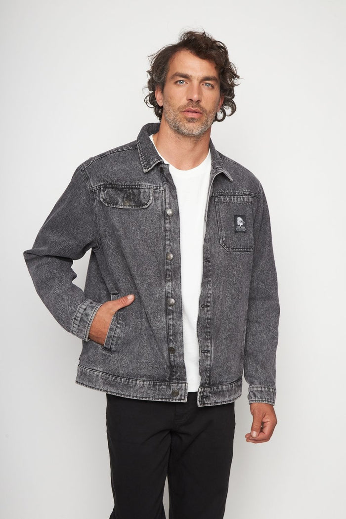 Chaqueta Petro Orgánica Negra Hombre