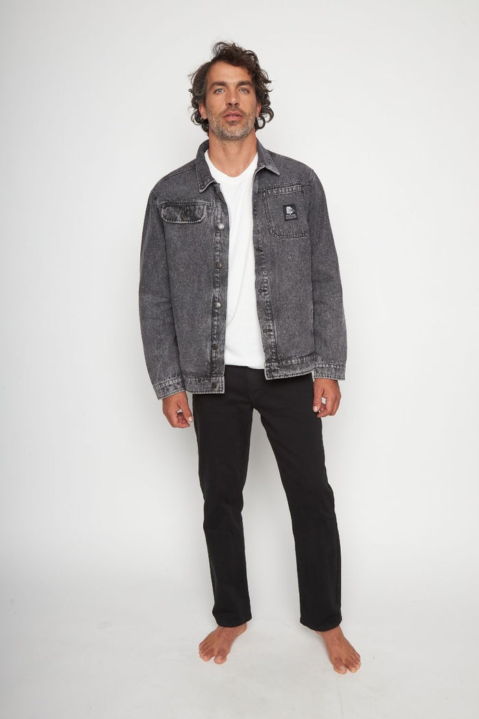 Chaqueta Petro Orgánica Negra Hombre