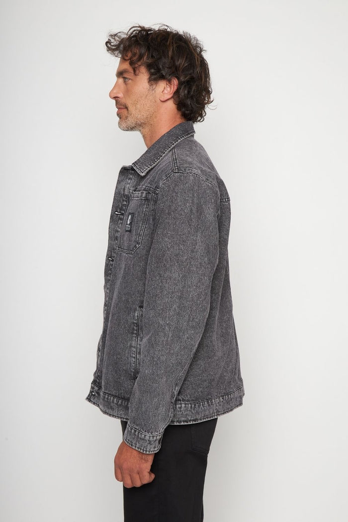Chaqueta Petro Orgánica Negra Hombre