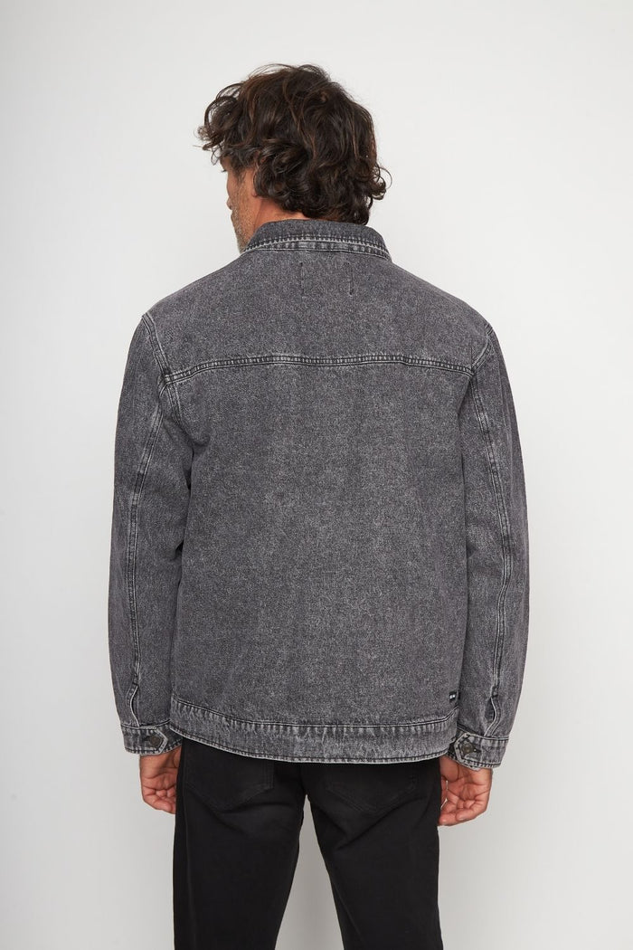 Chaqueta Petro Orgánica Negra Hombre