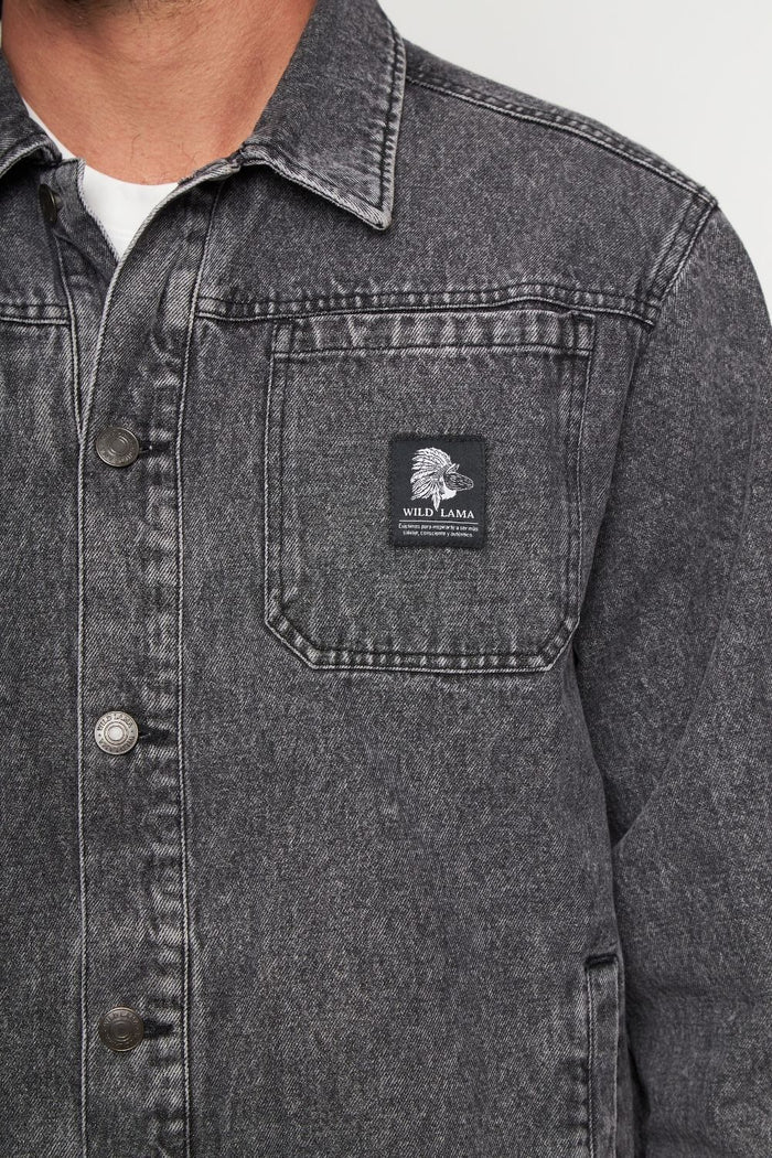 Chaqueta Petro Orgánica Negra Hombre