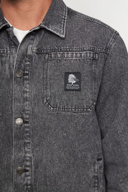 Chaqueta Petro Orgánica Negra Hombre