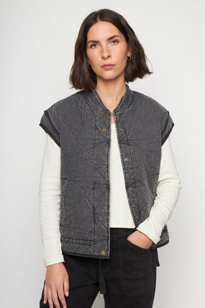 Chaqueta Roma Orgánica Negra Mujer