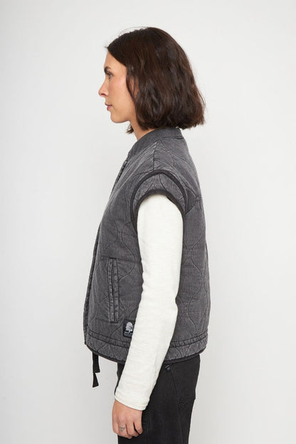 Chaqueta Roma Orgánica Negra Mujer