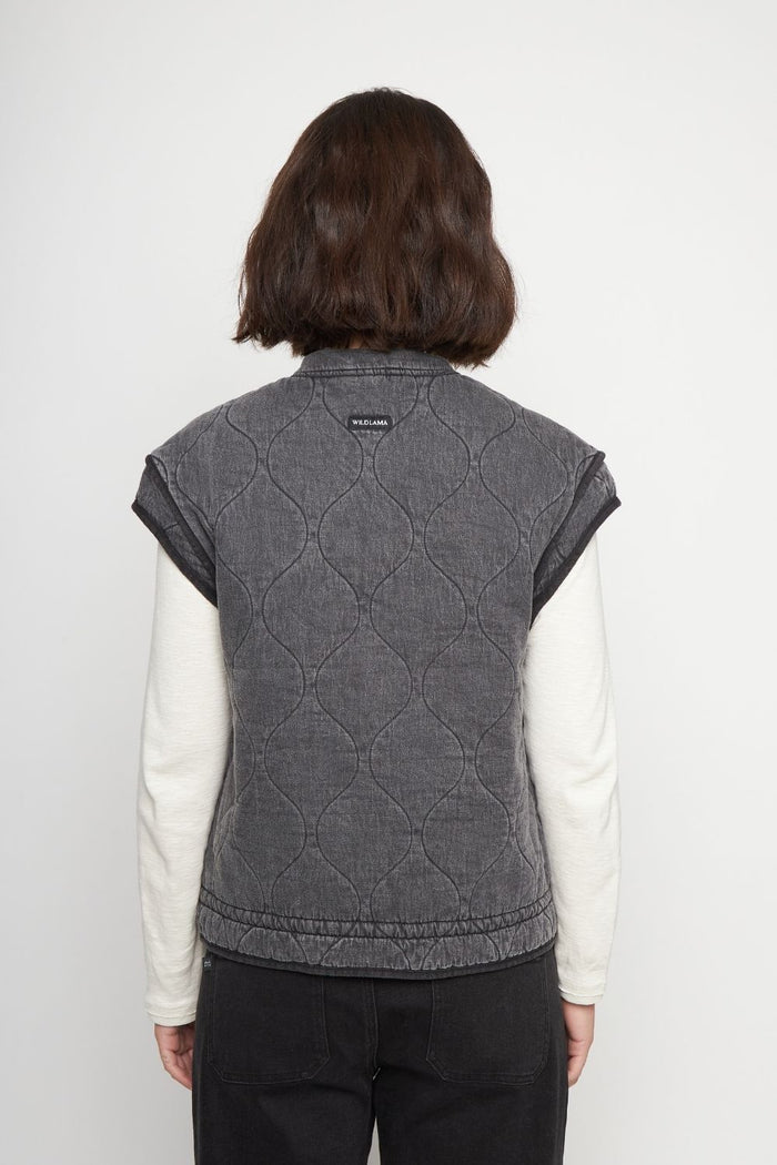 Chaqueta Roma Orgánica Negra Mujer