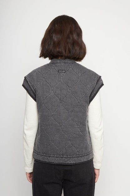 Chaqueta Roma Orgánica Negra Mujer