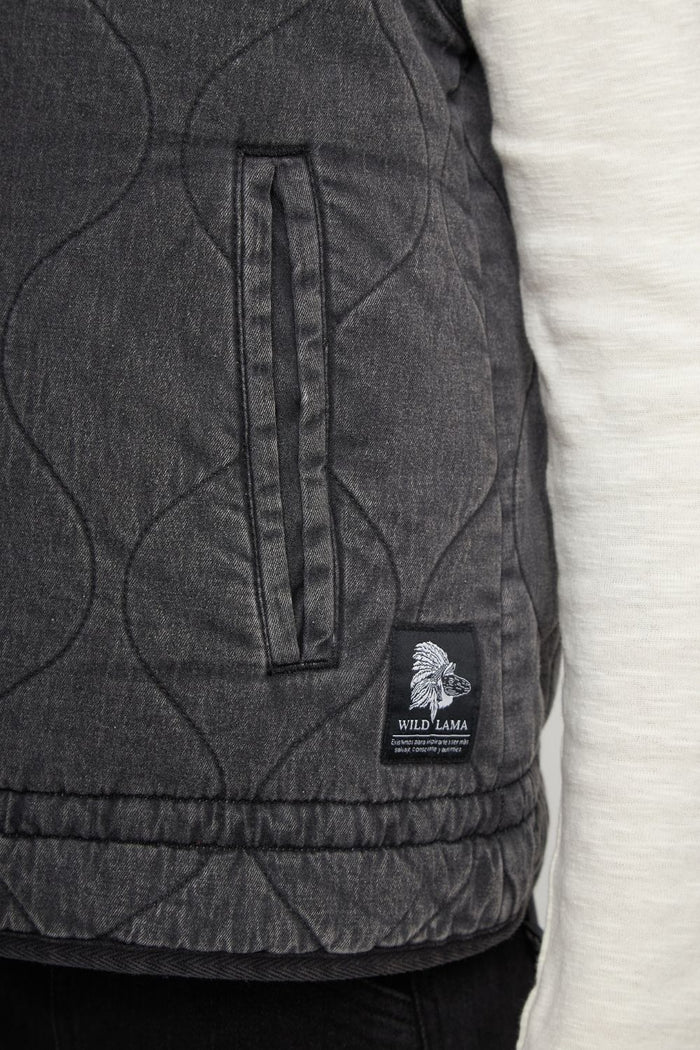 Chaqueta Roma Orgánica Negra Mujer