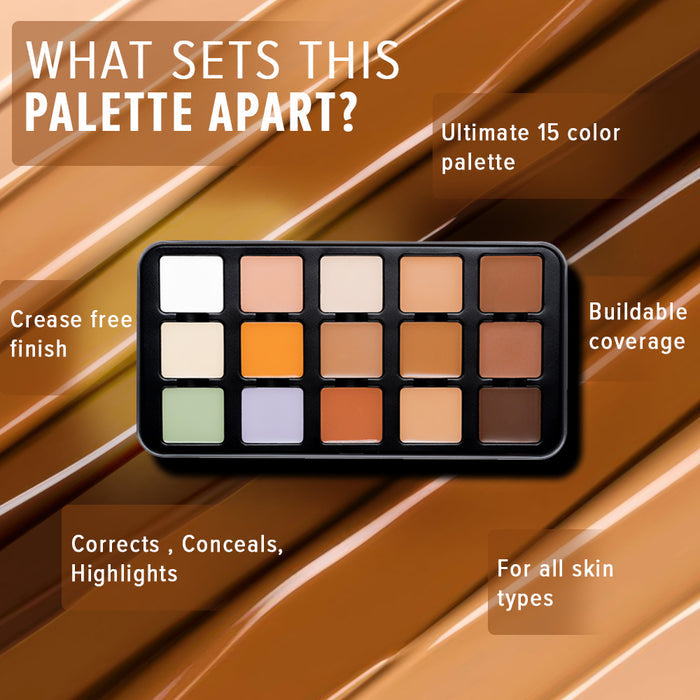 Character Pro Concealer Palette C-A302.