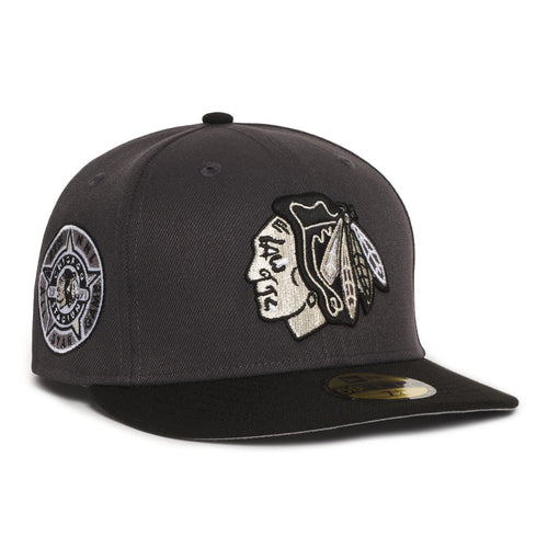 Chicago Black Hawks Charcoal Grey and Black 42nd All Star Game