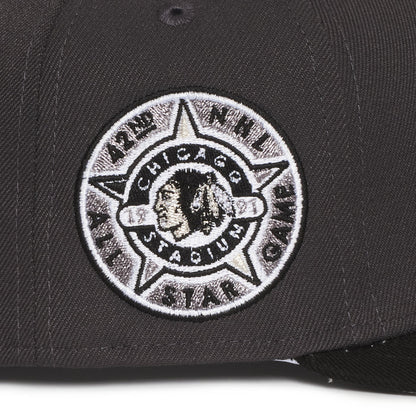 Chicago Black Hawks Charcoal Grey and Black 42nd All Star Game