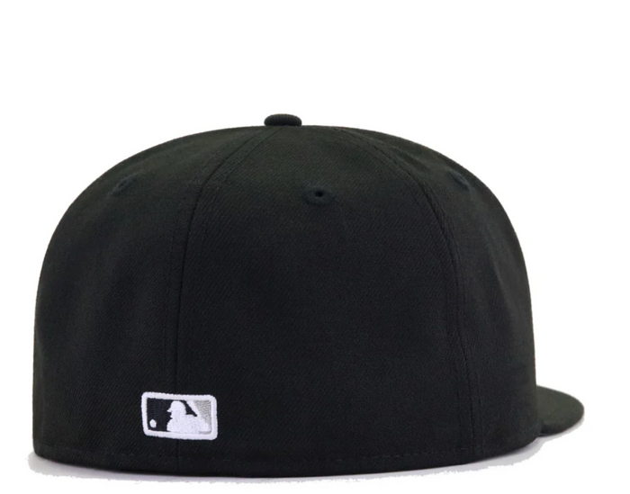 Chicago White Sox All Black No Side Patch 5950 Fitted