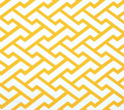 China Seas Fabric: Aga - Custom Taxicab on White Linen / Cotton