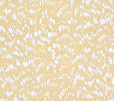 China Seas Fabric: Passy II - Custom White on Tinted Belgian Linen / Cotton