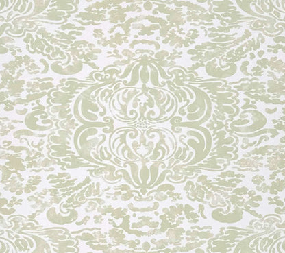 China Seas Wallpaper: San Marco - Custom Pine Barrens on White Paper (FIVE YARD MINIMUM)
