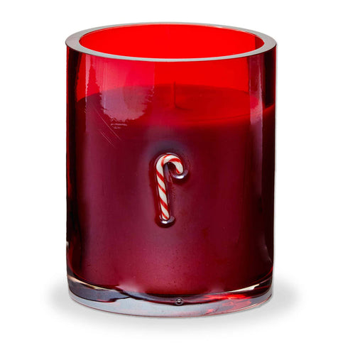 Christmas Candy Cane Candle