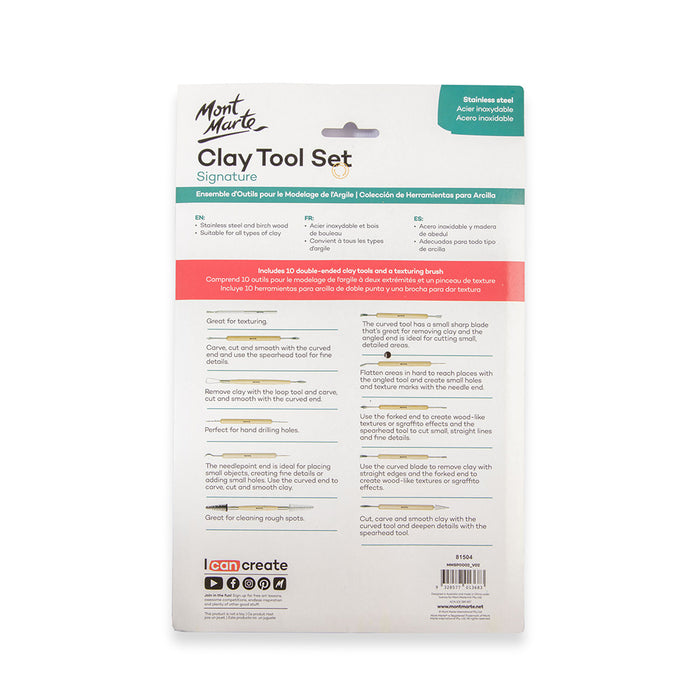 Clay Tool Set Signature 11pc