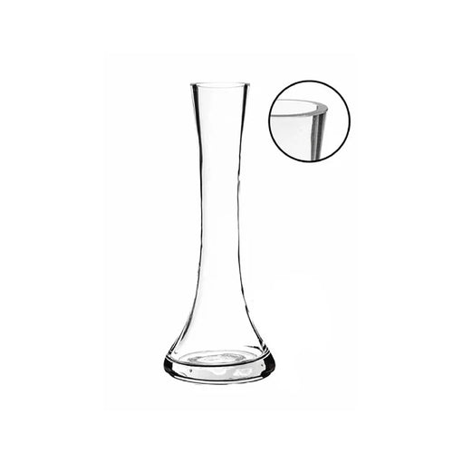 Clear Small Round Bud Vase Close Up - Image