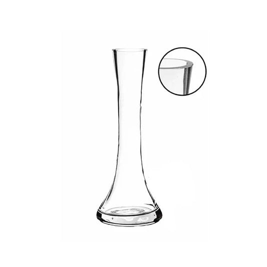 Clear Small Round Bud Vase Close Up - Image