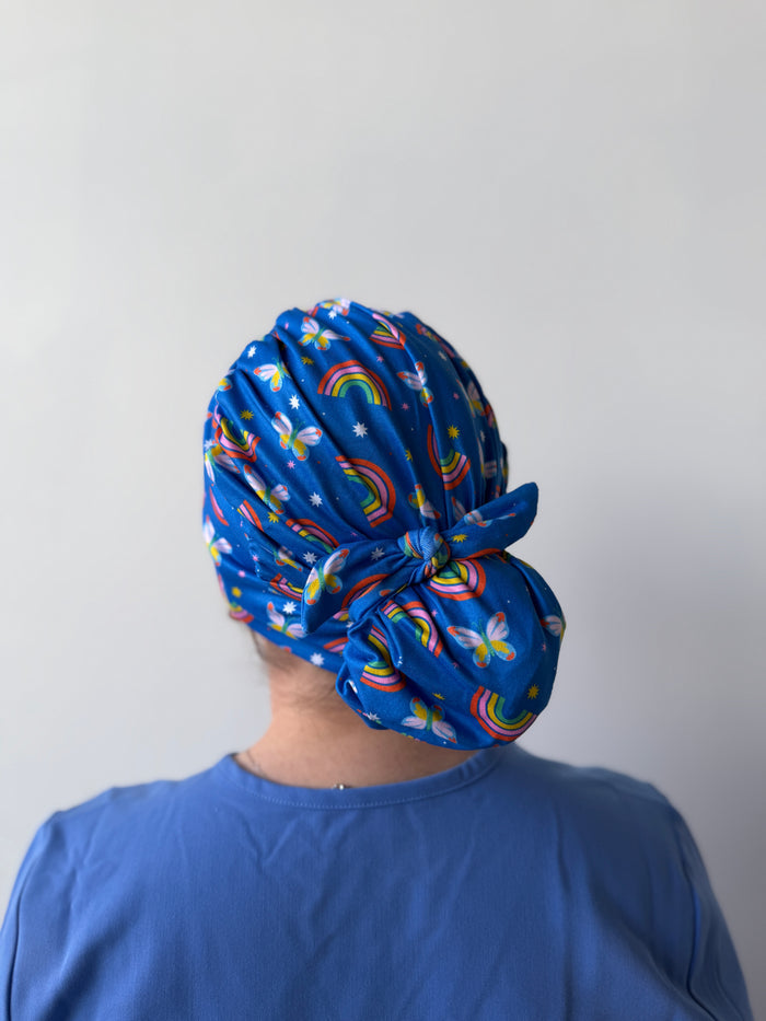 CloudCaps Scrub Cap | Cosmic Butterflies
