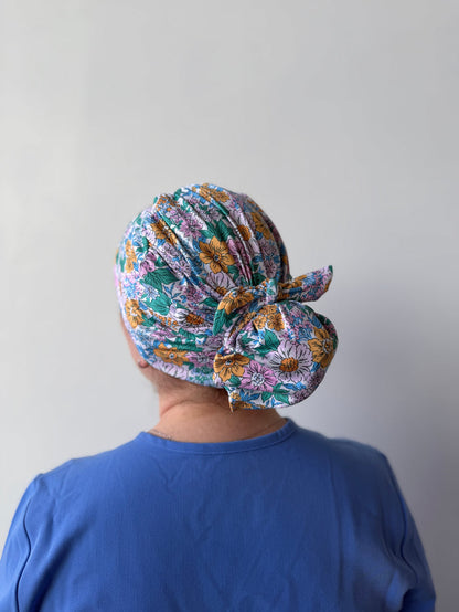 CloudCaps Scrub Cap | Garden Party