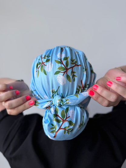CloudCaps Scrub Cap | Hydrangeas