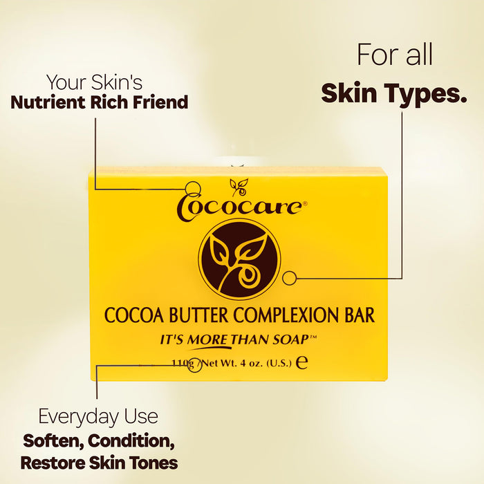 Cococare Cocoa Butter Complexion Bar 4oz/ 110g