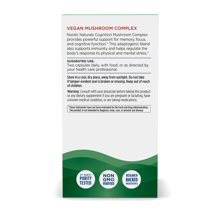 Cognition Mushroom Complex by Nordic Naturals