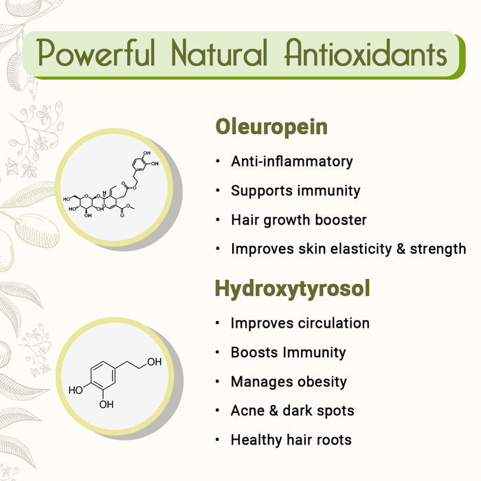 Cold Pressed Pure Olive Oil for Face, Body & Cooking Rich in Vitamin E & K - Keya Seth Aromatherapy