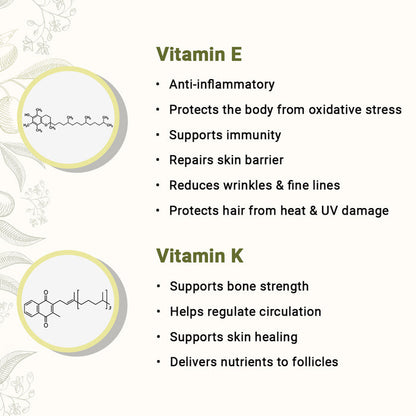 Cold Pressed Pure Olive Oil for Face, Body & Cooking Rich in Vitamin E & K - Keya Seth Aromatherapy