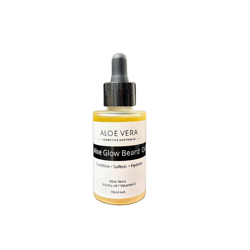 Conditioning Beard Oil  |  Aloe Glow Beard Oil | Jojoba & Vitamin E oil