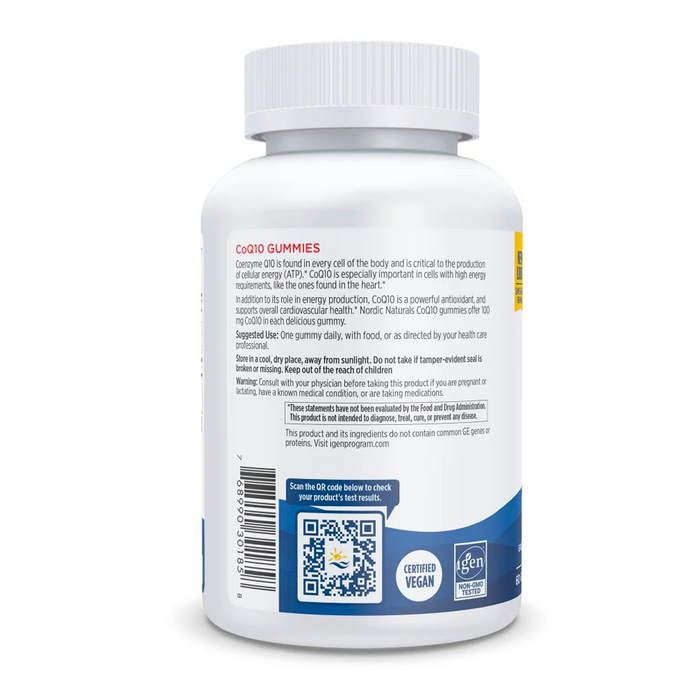 CoQ10 Strawberry Gummies by Nordic Naturals
