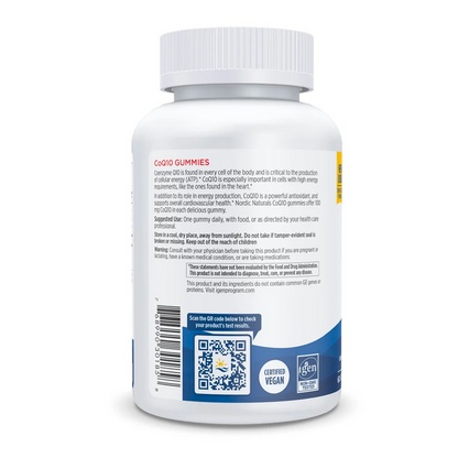 CoQ10 Strawberry Gummies by Nordic Naturals
