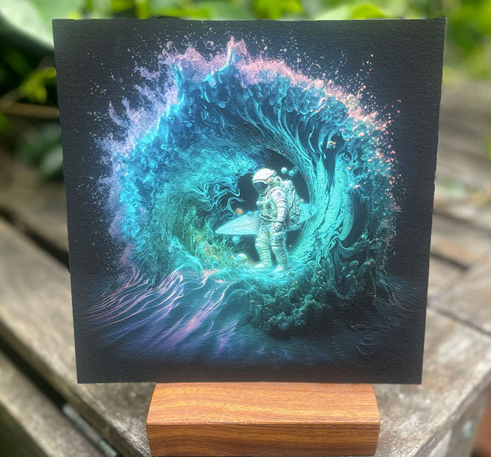 COSMIC SWELL  7"x7" ART PRINT