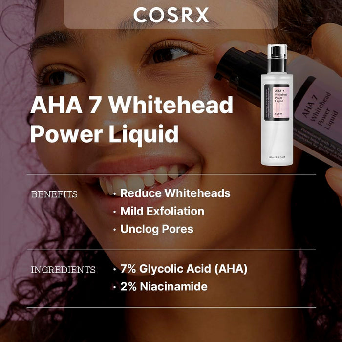 Cosrx AHA 7 Whitehead Power Liquid 3.38oz/ 100ml